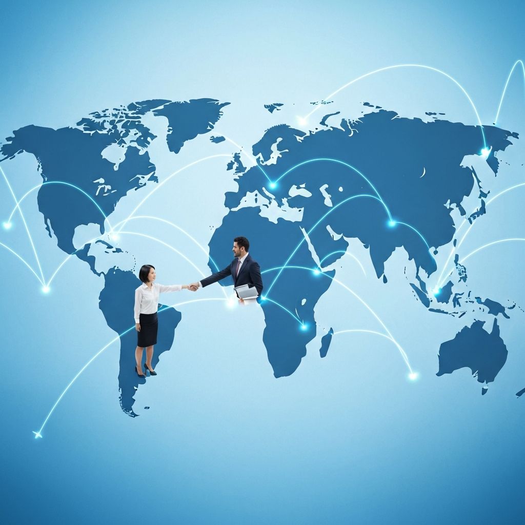 Global travel and immigration connections